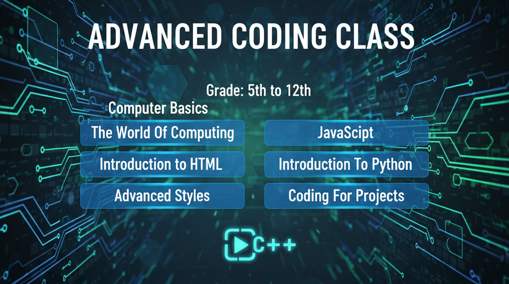 Advanced Coding Class