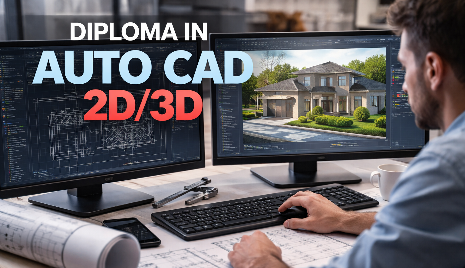 DIPLOMA IN AUTO CAD 2D/3D
