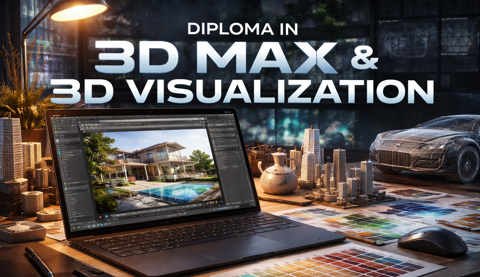 DIPLOMA IN 3D MAX & 3D VISUALIZATION